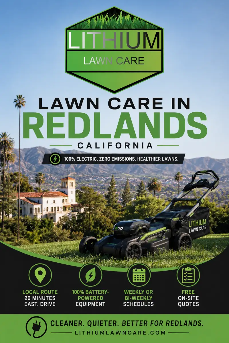 Why Redlands homeowners choose Lithium.