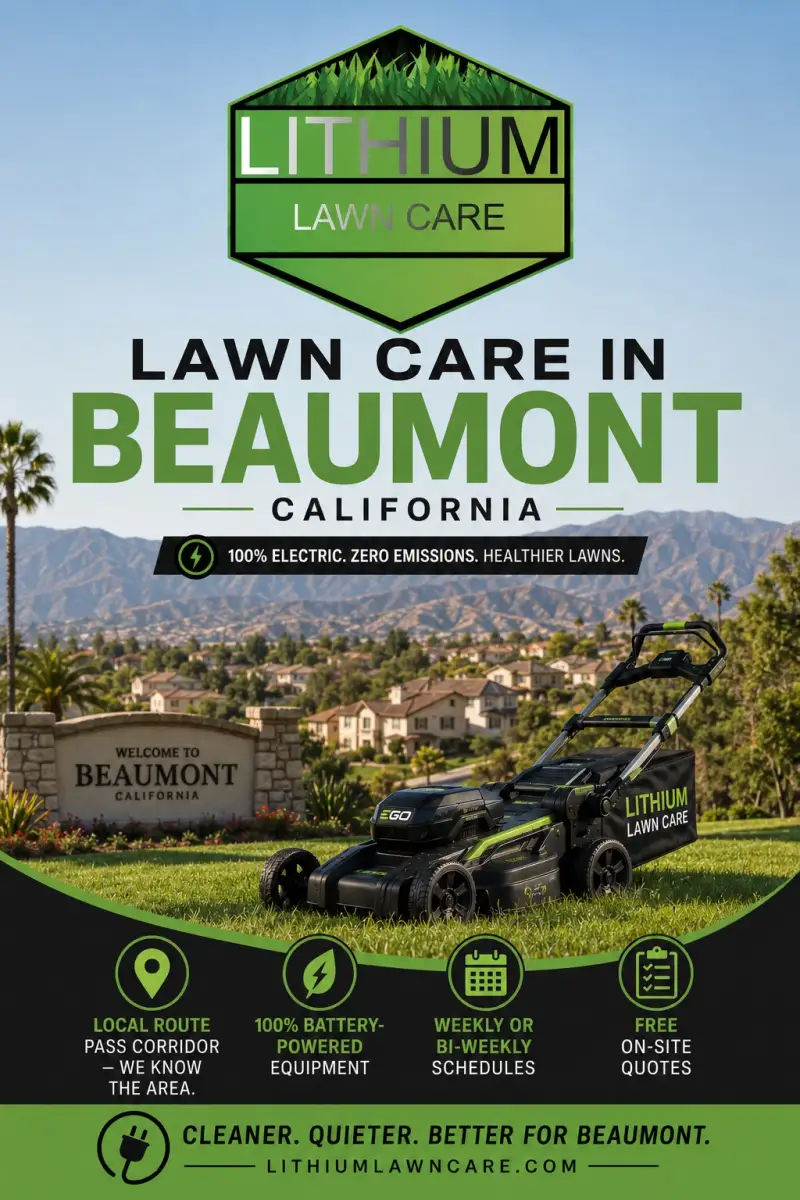 Why Beaumont homeowners choose Lithium.